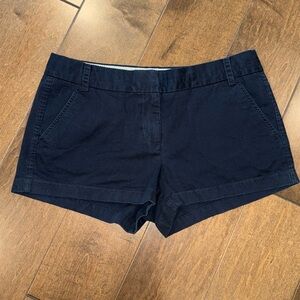 J. Crew Navy Cotton Chino Shorts